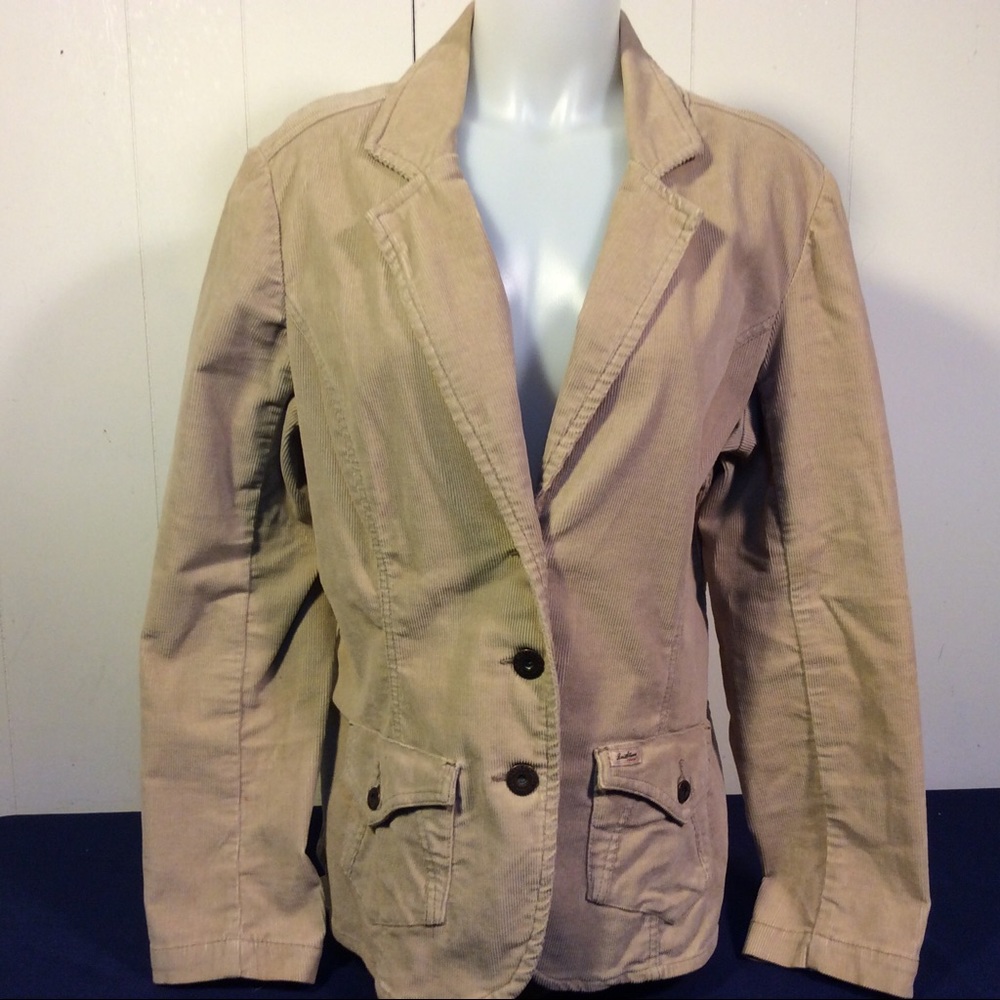 Levi’s Strauss Signature Women’s Tan Corduroy jacket size large